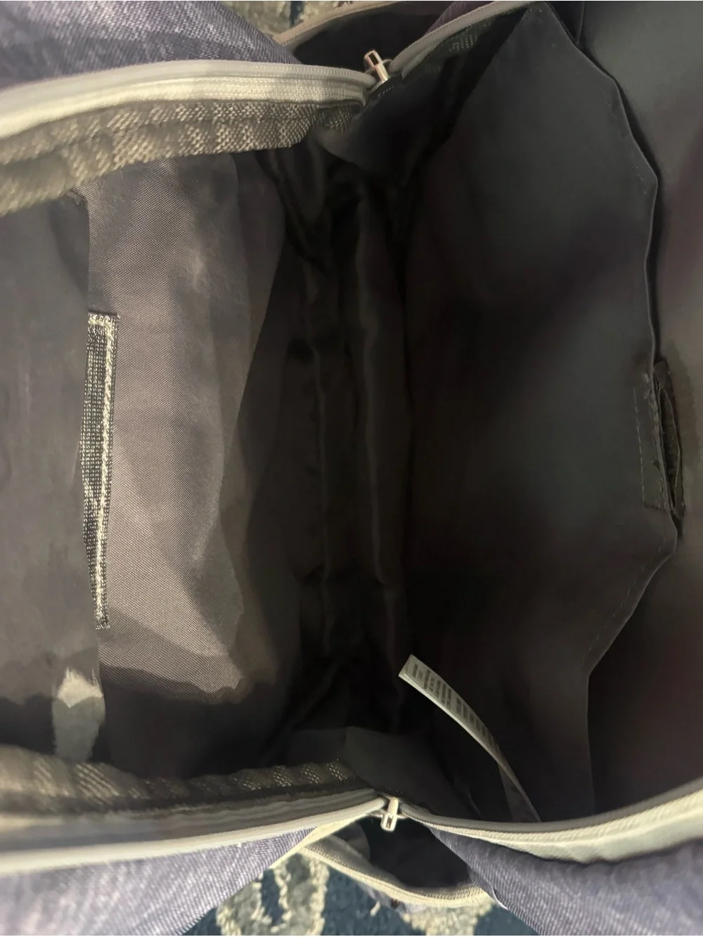 Pottery Barn Kids Purple Marvel-Style Superhero Backpack with Red Accents